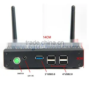 Cheapest Mini pc Dual Nic N2820 N2810 Preinstalled O/S Window s 7/8, Android Support WIFI Opion for 3 Years Warranty thumbnail-1