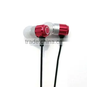 2015 Hot China Products Metal Earphone Unique Design In-ear Earphone Silicone Earmuffs Earphone Deep Bass thumbnail-2
