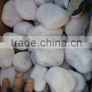 Popular and Hottest Snow White Tumbled Pebbles On Sales thumbnail-3