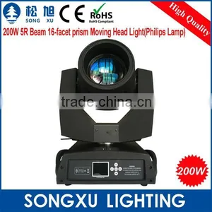 Super Beam 200w Beam 5r Moving Head Dmx Lighting With Zoom thumbnail-1