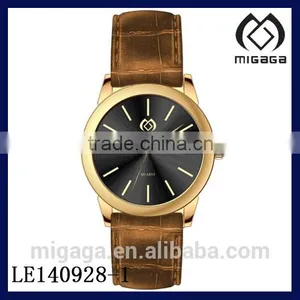 OEM ODM Customer Design Fashion Wristwatch for Women*leather Strap Quartz Watch Customer Design for Women thumbnail-3