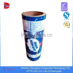 Food Grade Plastic Film With Clear Window for Snack Packing thumbnail-1