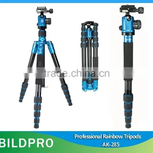 BILDPRO 2016 Best Selling Tripod Camera Aluminum Carbon Fiber Tripod Professional Video Stand thumbnail-1