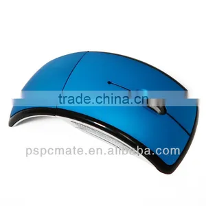 Folding Elegant and Ergonomic Design 2.4GHz Wireless Optical Mouse thumbnail-1