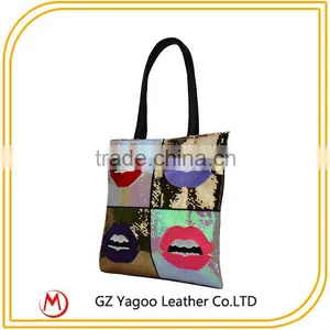 SHINE Reusable Cotton Canvas Shopping Bag Tote Bag Supplier's Choice thumbnail-4