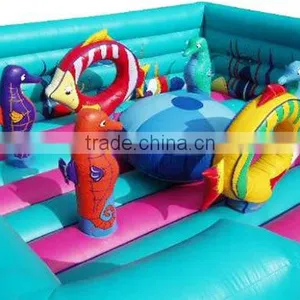 Inflatable Under the Sea Children Bouncy Castle, Inflatable Playground on Sale for Toddler thumbnail-3
