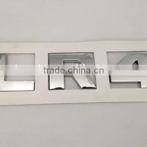 2015 Hot Sale ABS Chrome Badges Sticker Car Chrome Letter thumbnail-2