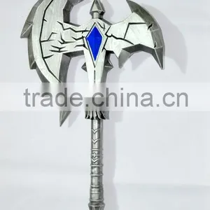 2016 New World of Warcraft Shadowmourne PU Foam Axe, Game Props Cosplay Tools thumbnail-1
