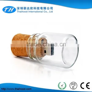 Functional and Lovely Wishing Bottle Glass Usb Flash Drive, Usb Flash Drive Gift Box thumbnail-2