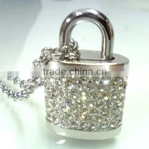 Lock Shaped Jewellery USB Flash Disk thumbnail-1