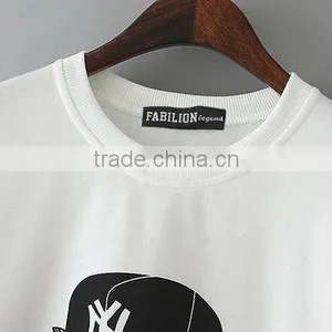 Korean Casual All-Purpose Style Fashionable Crew Neck Owl-Pattern Female Fitness Wear thumbnail-3