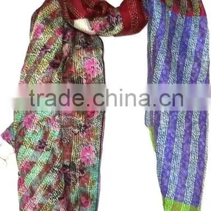 Vintage Designer Double Sided Shawls / Scarves thumbnail-2