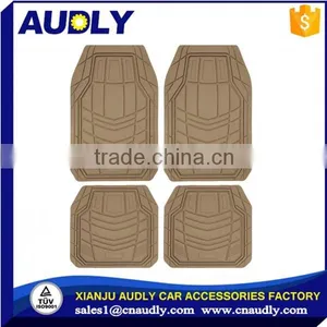 Rubber Floor Mats - Heavy Duty Rubber Liners for Cars Trucks & SUVs thumbnail-4