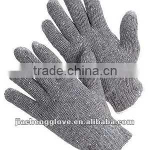 Grey Cotton String Knit Glove, Working Glove, Safety Equipment, Protective Glove thumbnail-1