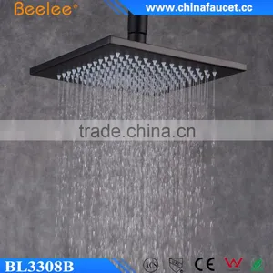 China Bathroom Top Shower Blacken Painted Spray Water Mix Shower Head thumbnail-1