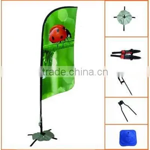 Beach Teardrop Flag With Water Tank thumbnail-1