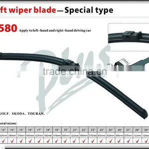 China Hot Sell Rubber Wiper Blade Special Windshield Wiper Blade thumbnail-1