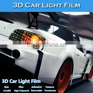 CARLIKE 3D Car Headlight Auto Decoration Vinyl Sticker thumbnail-2