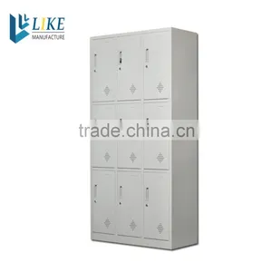 Nine Door Steel Locker Cabinet thumbnail-2