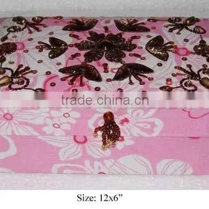 Fancy Beaded Gift Box, Jewelry Box, Velvet Jewelry Gift Boxes, Expenses Jewelry Box thumbnail-1
