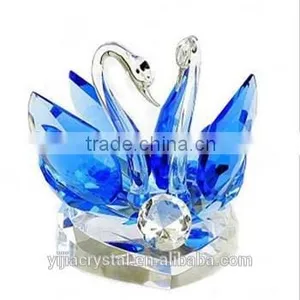 2015 New Design Mix Colors Best Seller Factory Directly Sale Crystal Couple Swan for Wedding Gift thumbnail-2