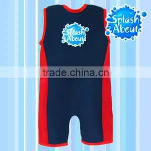 Fashionable Swimwear Manufacturer One Piece 2.5mm Colored NEOPRENE UPF50+ Taiwan 1-6y Splash About Combie thumbnail-1