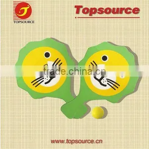 TA820 Cute Cat Cartoon Beach Tennis Racket thumbnail-1