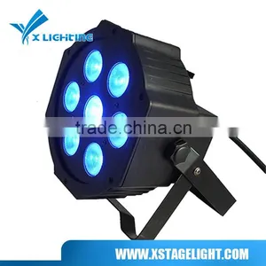 7x10W 4 In1 Rgbw Flat LED Par Light 7*10W thumbnail-1