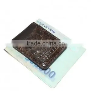 Crocodile Leather Money Clip Wallet SCW-002 thumbnail-2