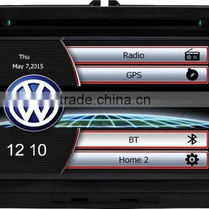 8inch HD Touch Screen Volkswagen Passat Car Stereo Gps With Bluetooth thumbnail-4