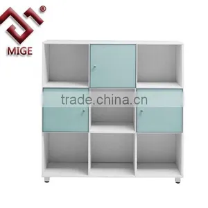 3 Doors Square File Cabinet Sale With Metal Base thumbnail-1