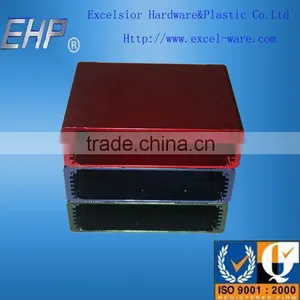 Aluminum Extrusion Enclosure With Anodizing Different Color for Communication Switch Housing thumbnail-1