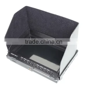 8 Inch Small Fpv Screen 32ch 5.8g Wireless Video and DC Output Portable Built in Battery Dji F450 thumbnail-5