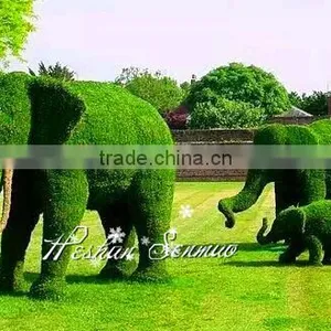 Factory Direct Sale Artificial Topiary Elephant Topiary Sculpture With High Quality thumbnail-1