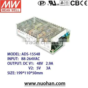 Mean Well UL CE CB TUV EMC ADS-15548 155W Converter 155w 48v Converter thumbnail-1
