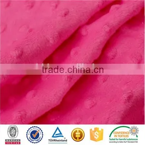 2016 Fashion Design Skin Friendly SGS Checked High Quality Children's Minky Dot Blanket thumbnail-1
