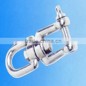 AISI304/AISI316 Stainless Steel Swivel Shackle With JAW-EYE thumbnail-1