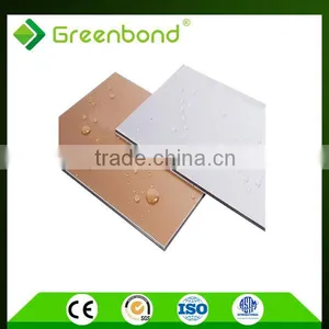 Greenbond Aluminum Sandwich Panel Door Panel Aluminum Composite Sheet thumbnail-1