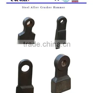 Different Modles High Manganese Steel Crusher Hammer Head thumbnail-2