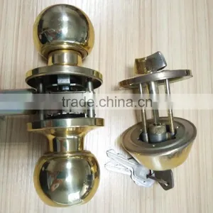 2016 American Door Knob Fire Rated Tulip Stainless Steel Door Deadbolt Sets thumbnail-4