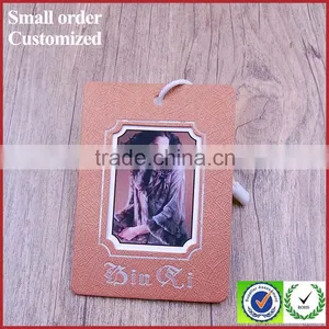 Wholesale Custom Printing Paper String Hang Tags for Handbags Clothing t Shirt thumbnail-4