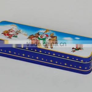Beautiful Stationery Rectangular Tin Pencil Case&Nice-can Hot Sale Tin Pencil Case thumbnail-3