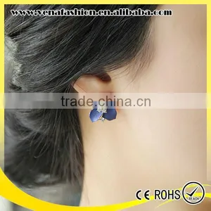 Vogue Cheap Flowers Diamonds Charming Jewelry Earring thumbnail-6