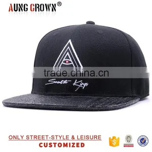 Fashion 6 Panels 3D Logo Custom Snap Back Hat thumbnail-1