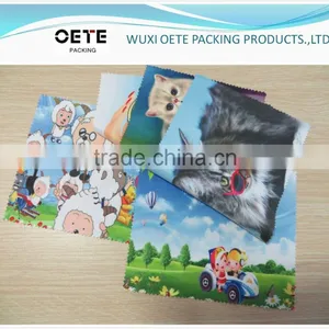 Microfiber With Digital Printing Glasses Cleaning Cloth thumbnail-1