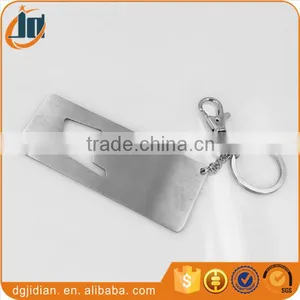 Wholesale Stainless Steel Cheap Bottle Opener Keyring thumbnail-1