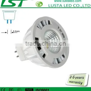 LED COB Spotlight,1 x 3W Ultra Bright COB, AC/DC12V, Halogen Equivalance 35W,3W GU5.3 LED Bulb Lighting thumbnail-1