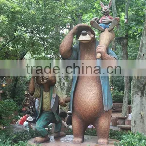Fairground Outside Gardening Decoration GFRP FRP thumbnail-2