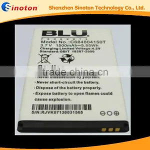 Wholesales for 3.7v 5.55Wh Mobile Phone Li Ion Rechargeable Battery For BLU C684804150T Dash 4.0/DASH thumbnail-1