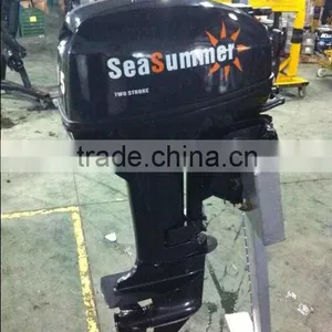 New Tech 2 Stroke Boat Engine Outboard Gasoline 40hp for Brazil Shart Shaft Motor 40hp thumbnail-1